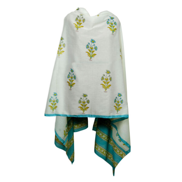 HANDBLOCK COTTON DUPATTA