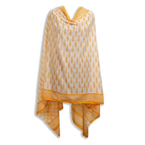 HANDBLOCK COTTON DUPATTA